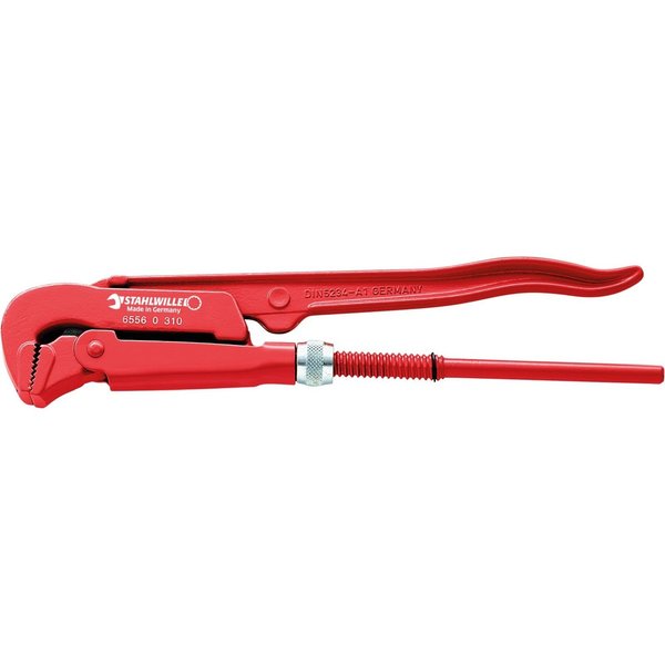 Stahlwille Tools Swedish pattern wrench Size2 L.540 mm max.jaw opening 83 mm head red lacquered handles red lacquered 65560560